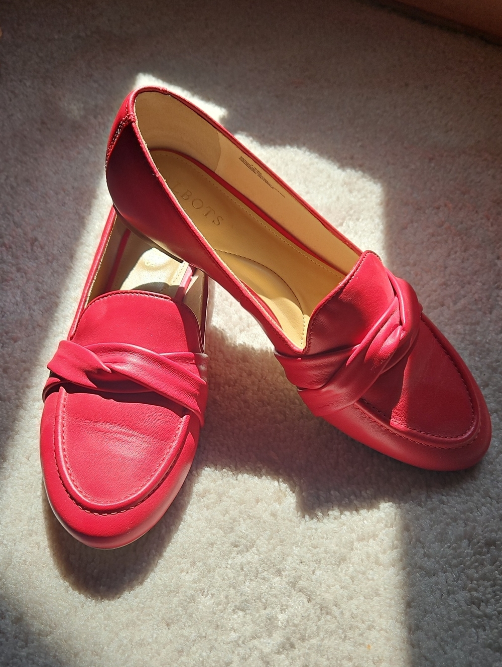 Talbots Flat In Red